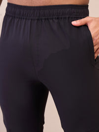 Thumbnail for Lyush Men Men & Women Black Front Zipper Parachute Pants
