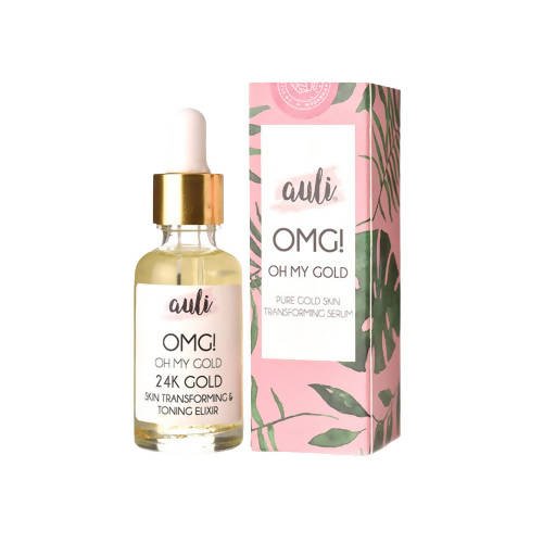 Auli OMG 24K Gold Skin Transforming Face Serum - Distacart