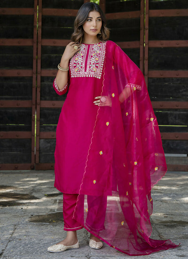 Rani-Pink-Silk-Blend-Casual-Wear-Embroidery-Work-Readymade-Salwar-Suit-VV-9501-PINK-D(1)
