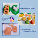 Thumbnail for The Small Wonderland Mahabali set-33 Piece Set south Indian food inspired pretend play food set