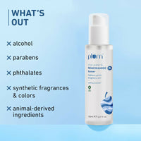 Thumbnail for Plum 3% Niacinamide Alcohol-Free Toner With Rice Water and 10% Niacinamide Brightening Face Serum Combo