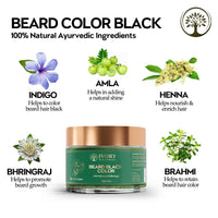 Thumbnail for Ivory Natural Beard Black Color Organic - Instant Natural Plant Based Beard Color Powder - Distacart