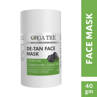 Thumbnail for Orgatre Detan Face Mask Stick For Men & Women With Green Tea Chamomile For Tan
