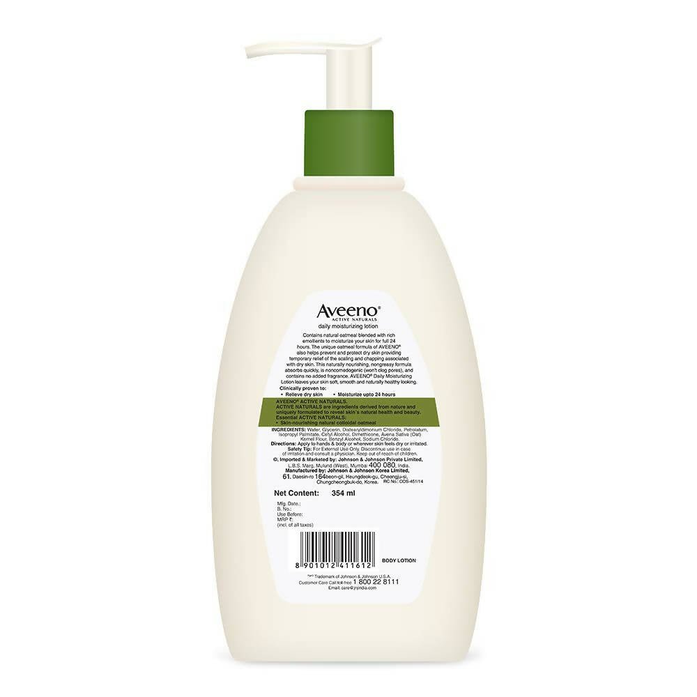 Aveeno Daily Moisturizing Lotion For Dry Skin - Distacart