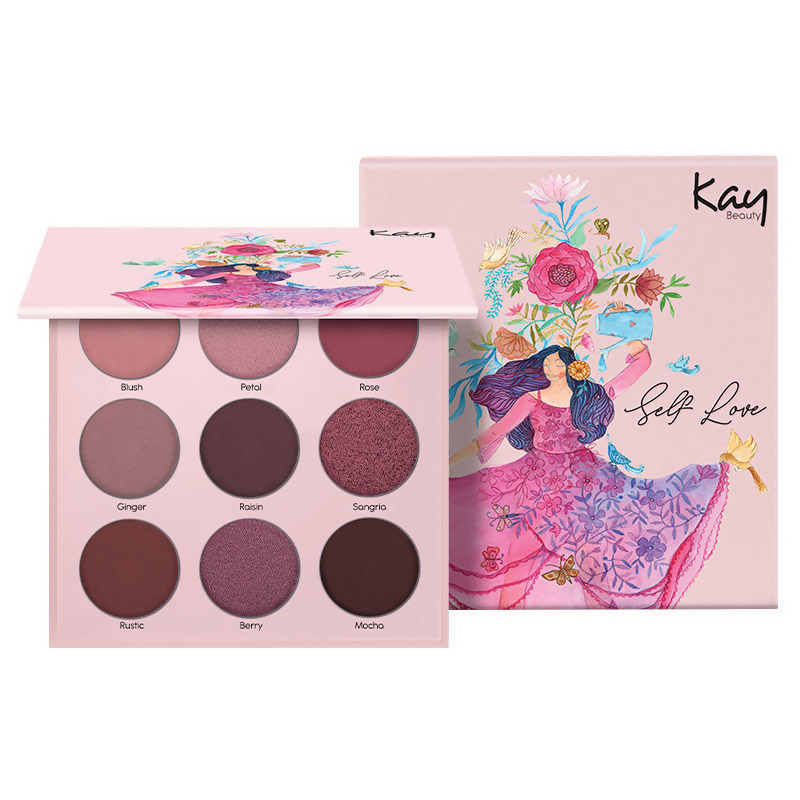 Kay Beauty By Katrina Kaif Eyeshadow Palette - Self Love - Distacart