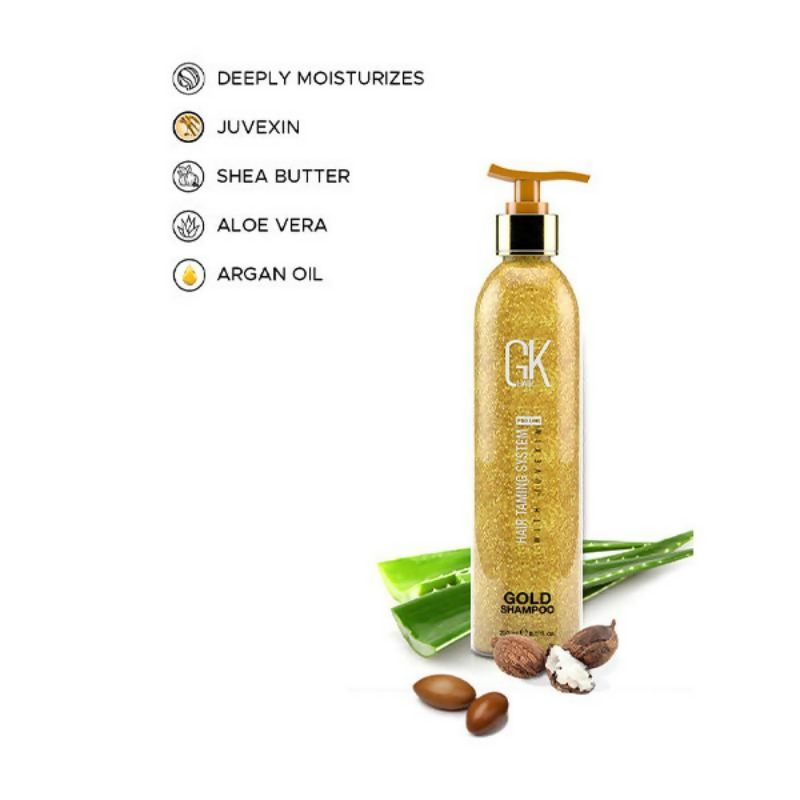 GK Hair Gold Shampoo for Luminous Hair - Distacart
