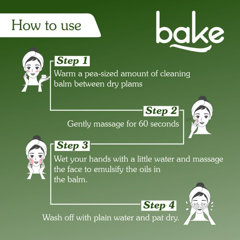 Bake Super Glow+ Vitamin E Cleansing Balm - Distacart