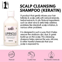 Thumbnail for Auli Luminous Scalp Cleansing Shampoo (Keratin) - Distacart