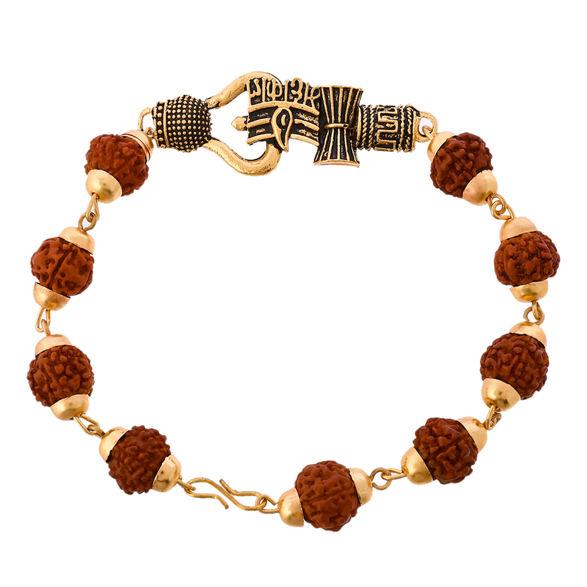 trueBrowns X Voylla Lord Shiva Motifs Rudraksha Rakhi - Distacart