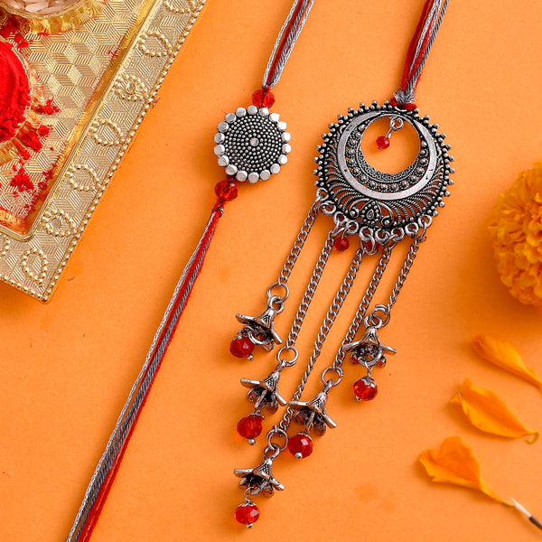 trueBrowns X Voylla Ethnic Lightly Embellished Bhaiya-Bhabhi Rakhi - Distacart