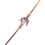 Thumbnail for trueBrowns X Voylla Rainbow Unicorn Beaded Slip-On Rakhi For Kids - Distacart