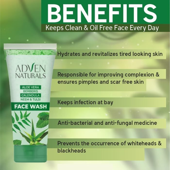 Adven Homeopathy Naturals Face Wash - Distacart