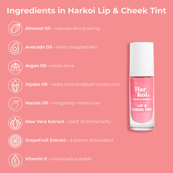 The Harkoi Lip & Cheek Tint- Milky Pink - Distacart