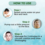 Thumbnail for Organic Harvest 3-in-1 Face Wash for Dry and Normal Skin - Distacart