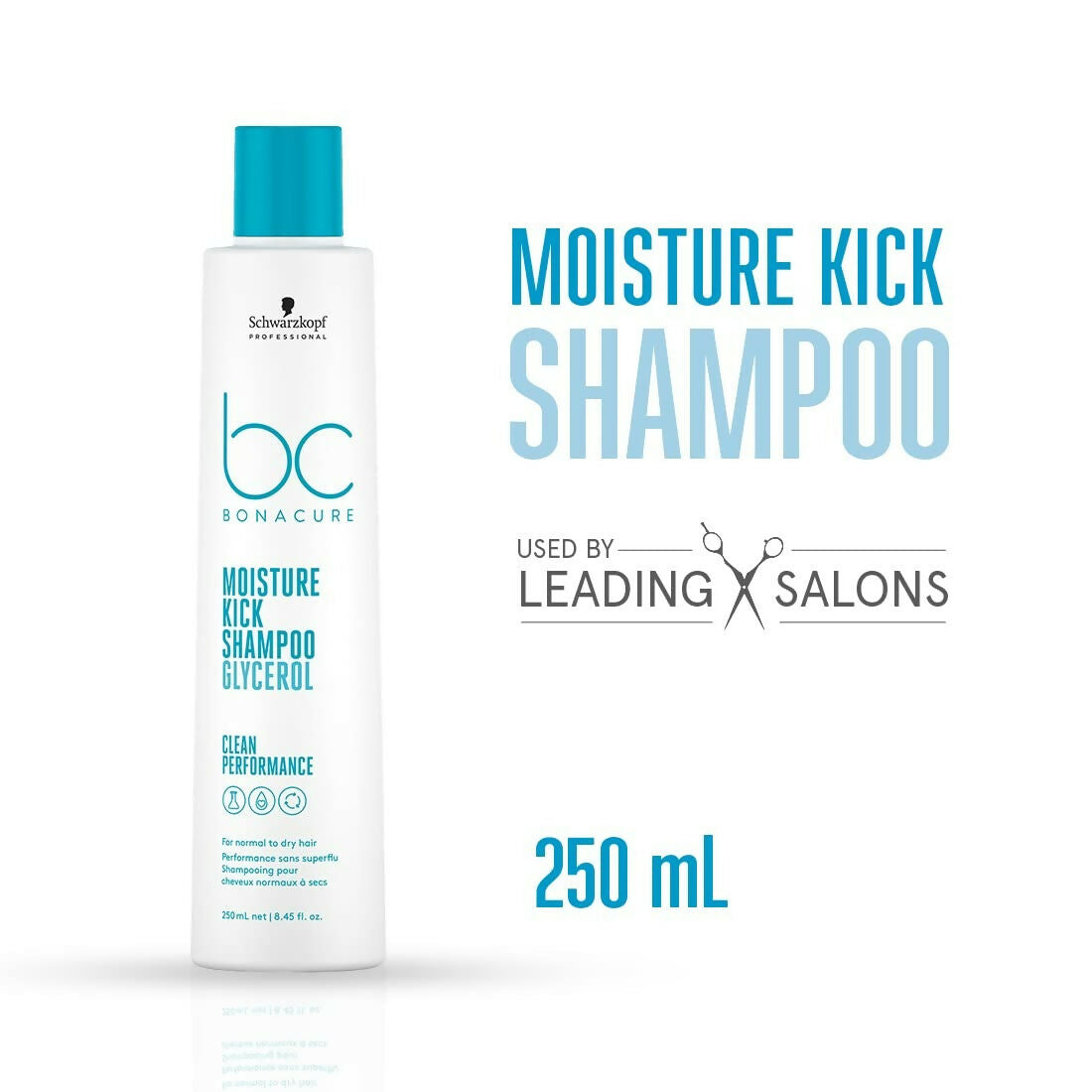 Schwarzkopf Professional Bonacure Moisture Kick Shampoo With Glycerol - Distacart