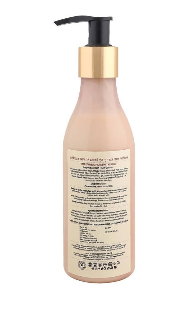 Ashpveda Essentials of Shikakai & Bhringraj Hair Conditioner - Distacart