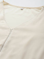 Thumbnail for Ahalyaa Women's Traditional wear Kurta Set - Off White - Distacart