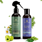 Thumbnail for Avimee Herbal Rosemary Hair Care Routine Combo: Rosemary Water Spray & Rosemary Hair Oil - Distacart