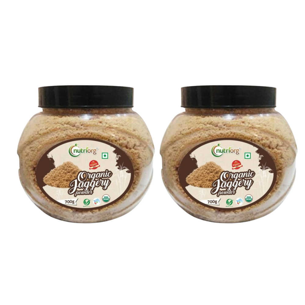 Nutriorg Certified Organic Jaggery Powder - Distacart
