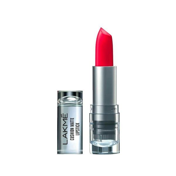 Lakme Cushion Matte Lipstick - Pink Passion - Distacart