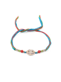 Thumbnail for NVR Men Set of 2 Multicolor Artificial Stones Thread Rakhi, Combo for Rakshabandhan