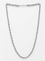 Thumbnail for NVR Men's Silver-Plated Stainless Steel Chain - Distacart