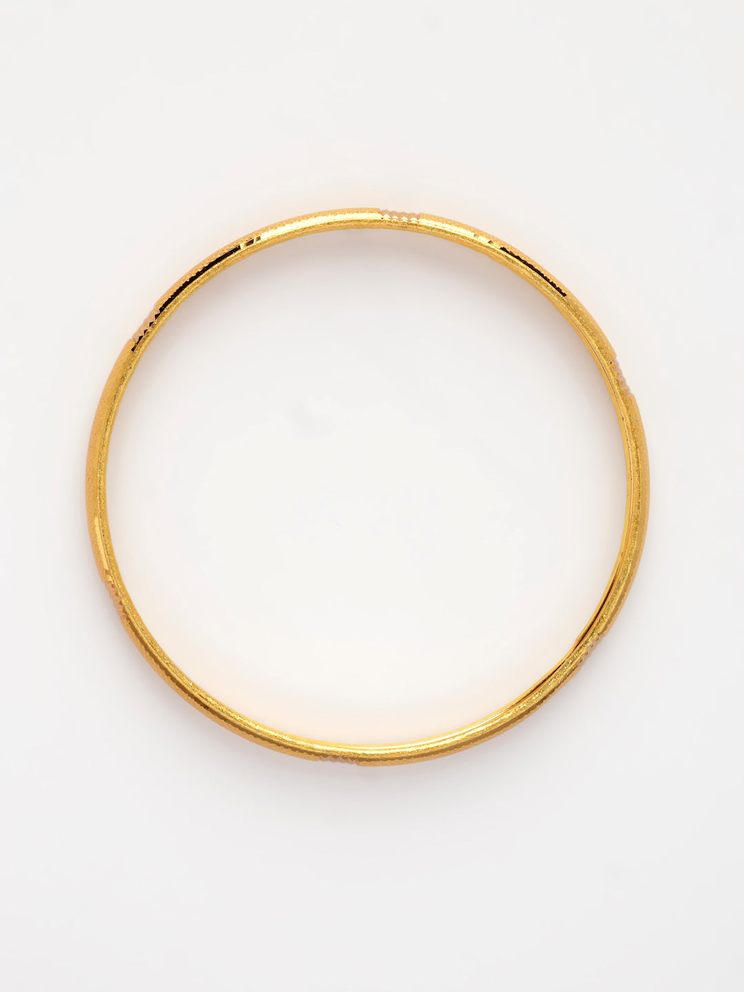NVR Women's Set of 4 Gold-Polished Traditional Bangles - Distacart