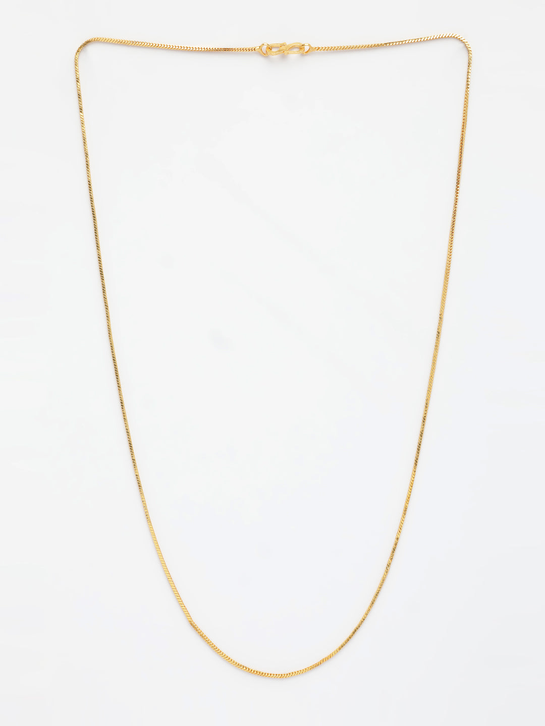 NVR Women's Gold-Polished Minimal Chain - Distacart