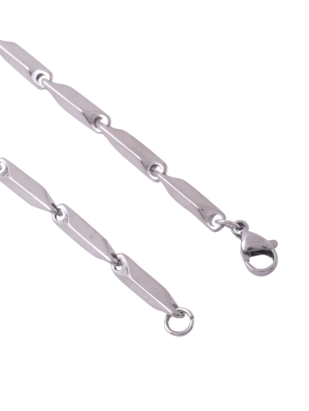 NVR Men Stainless Steel Set of 2 Bohemian Chain