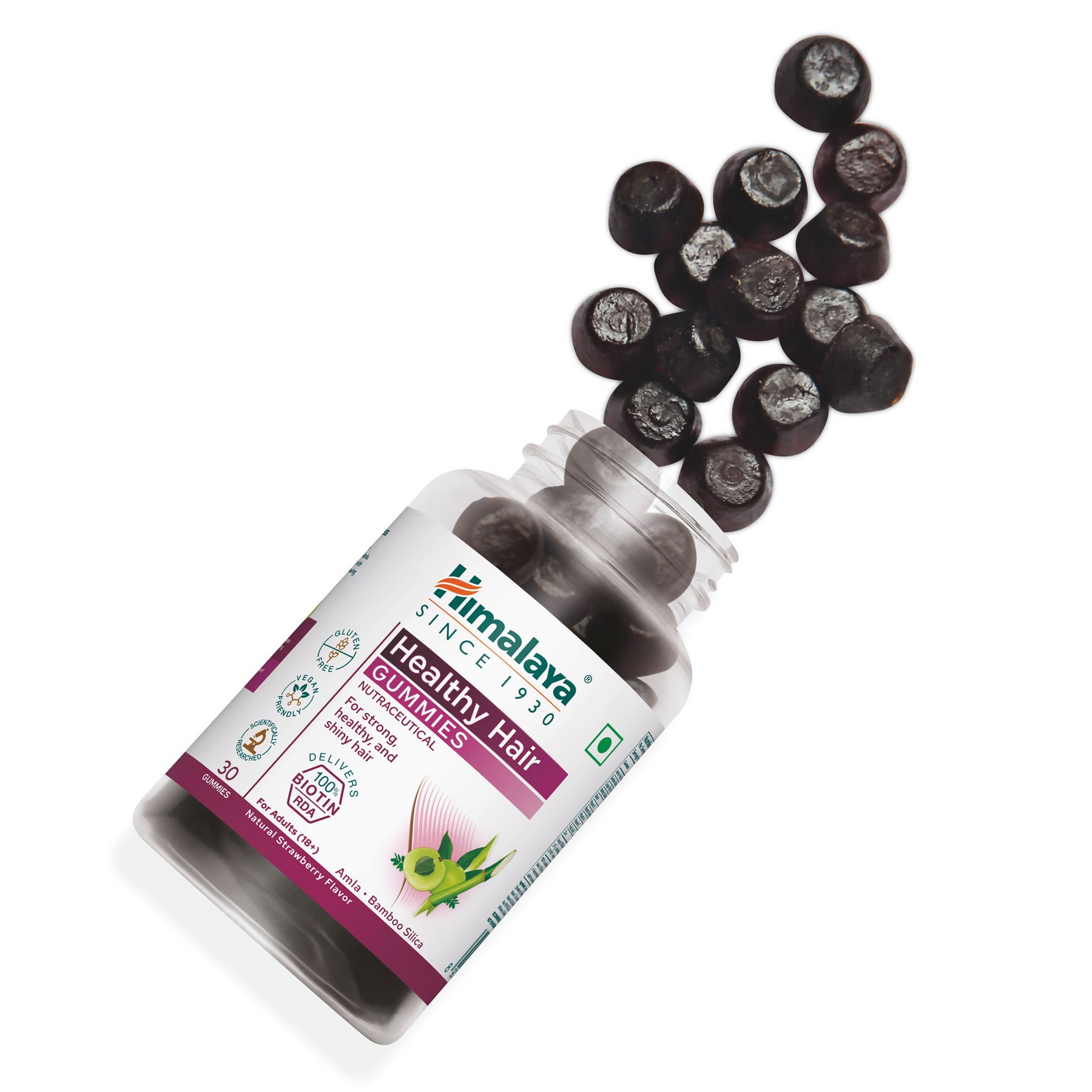 Himalaya Herbals Healthy Hair Gummies - Distacart