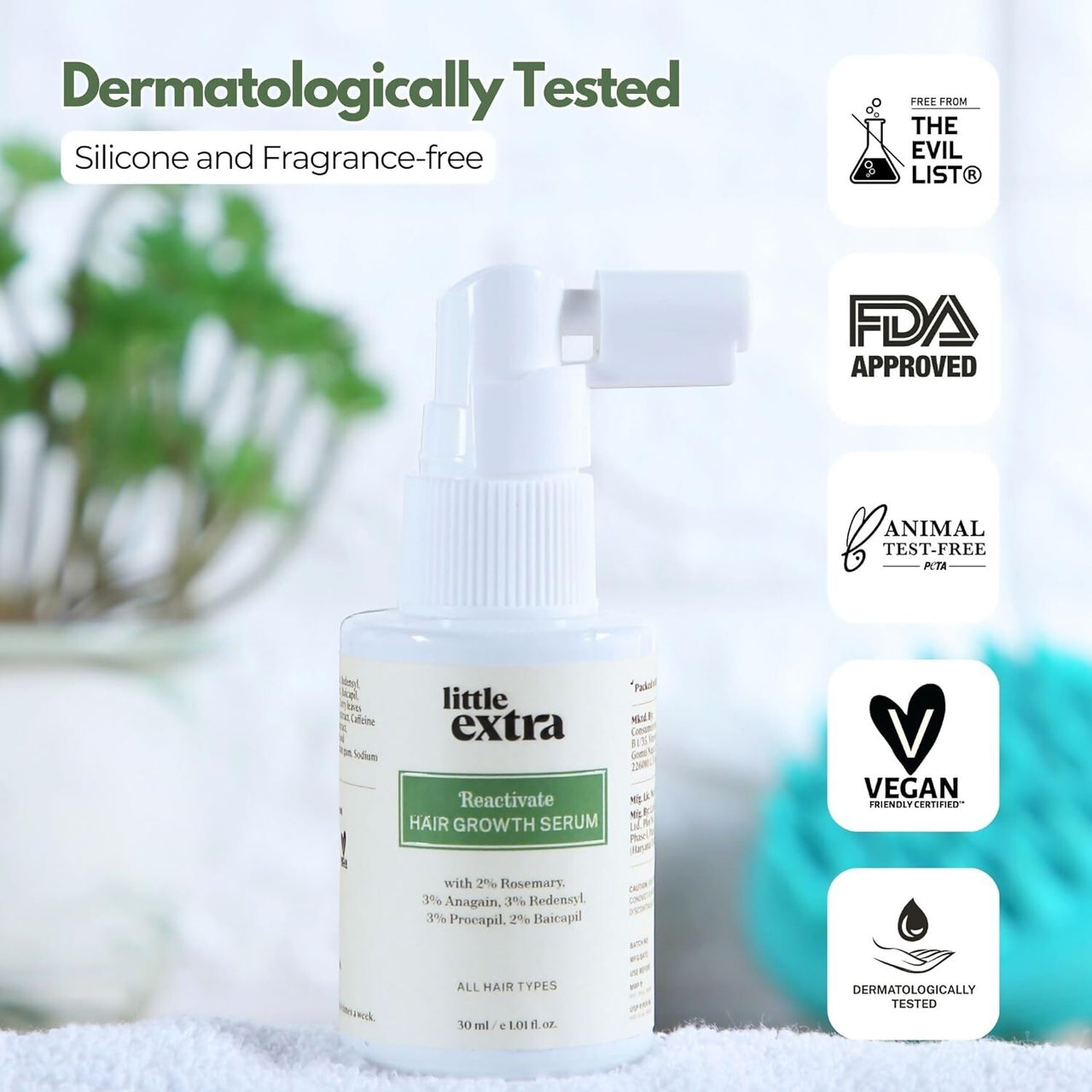 Little Extra Reactivate Hair Growth Serum - Distacart