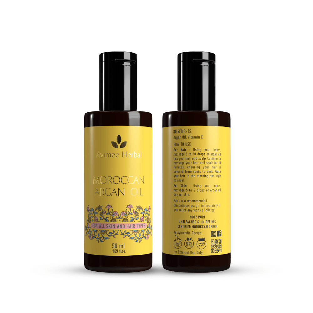 Avimee Herbal Moroccon Argan Oil - Distacart