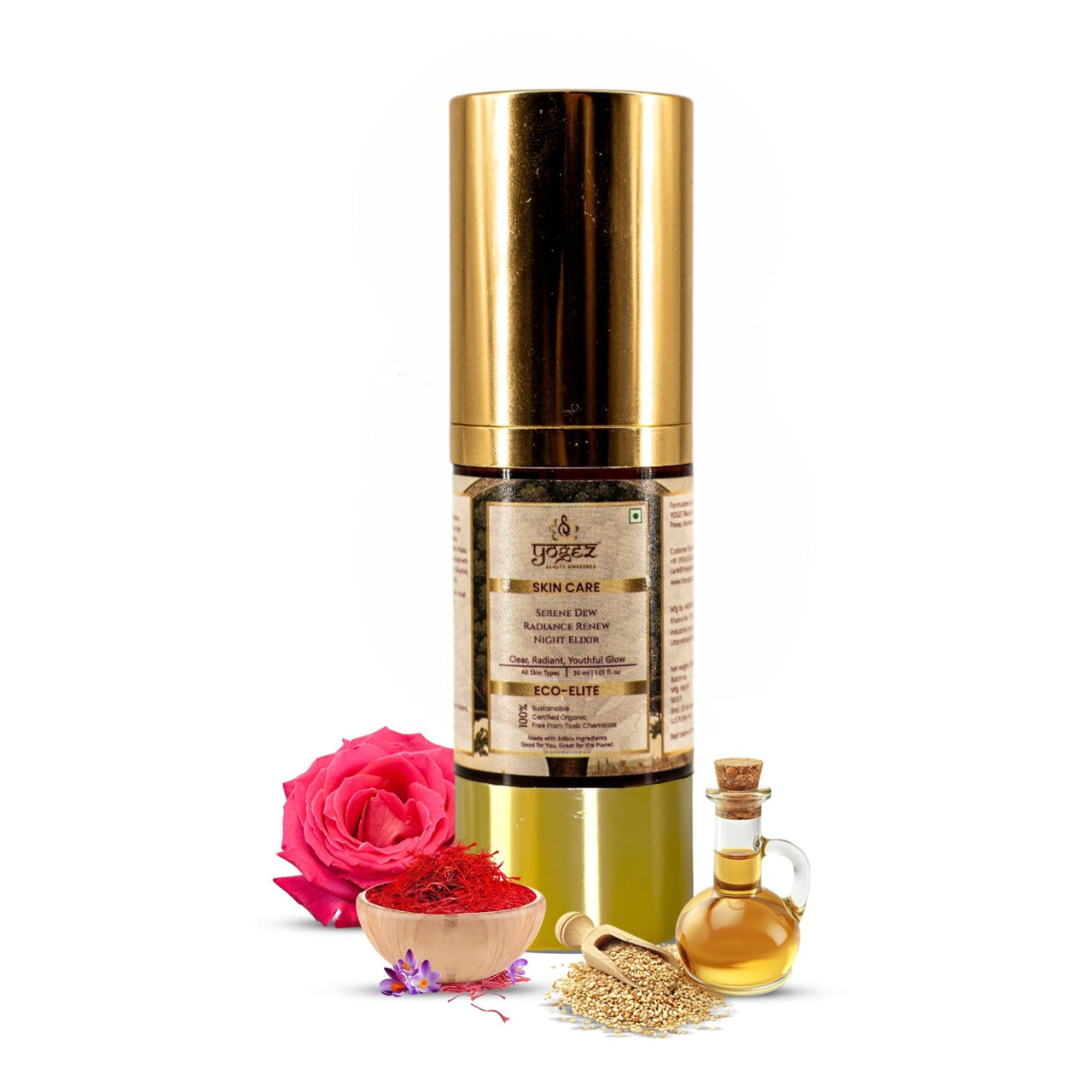 Yogez Serene Dew Radiance Renew Night Elixir