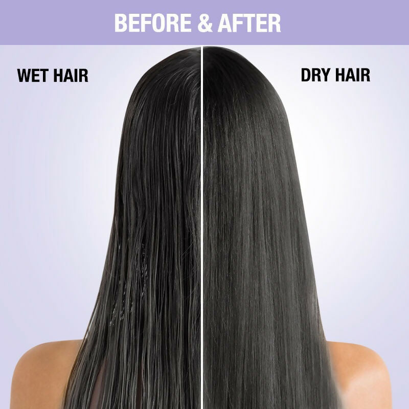 Nykaa Naturals Microfiber Hair Wrap for Frizz Free & Shiny Hair - Lavender - Distacart