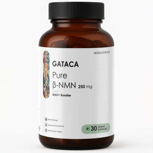 GATACA Pure β-NMN -  250 mg Capsules, Backed by 21 Patents