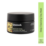 Thumbnail for Quench Vitamin E Deep Cleansing Clay Mask with Avocado Removes Impurities & Refines Pores - Distacart