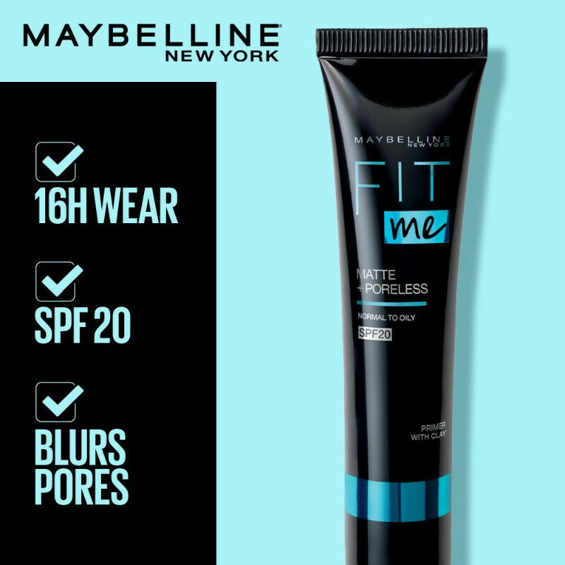 Maybelline New York Fit Me Primer - Matte+Poreless - Distacart