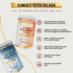 Thumbnail for Beautywise Advanced Marine Collagen Anti-Aging Powder - Glutathione, HA & Biotin - Mango-Peach - Distacart