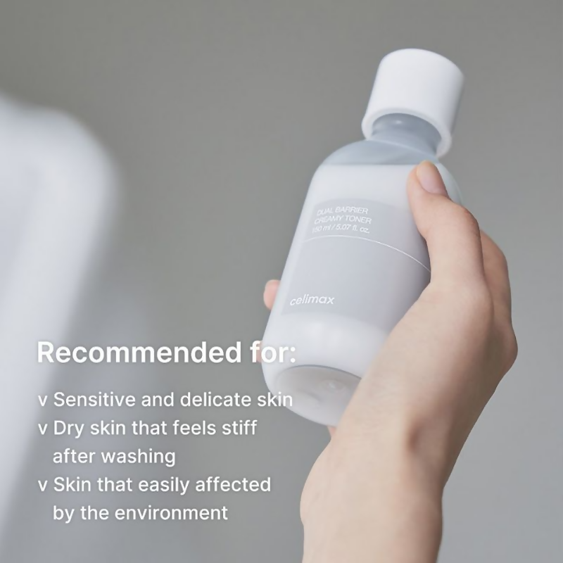 Celimax Dual Barrier Creamy Toner - Korean Skin Care - Distacart