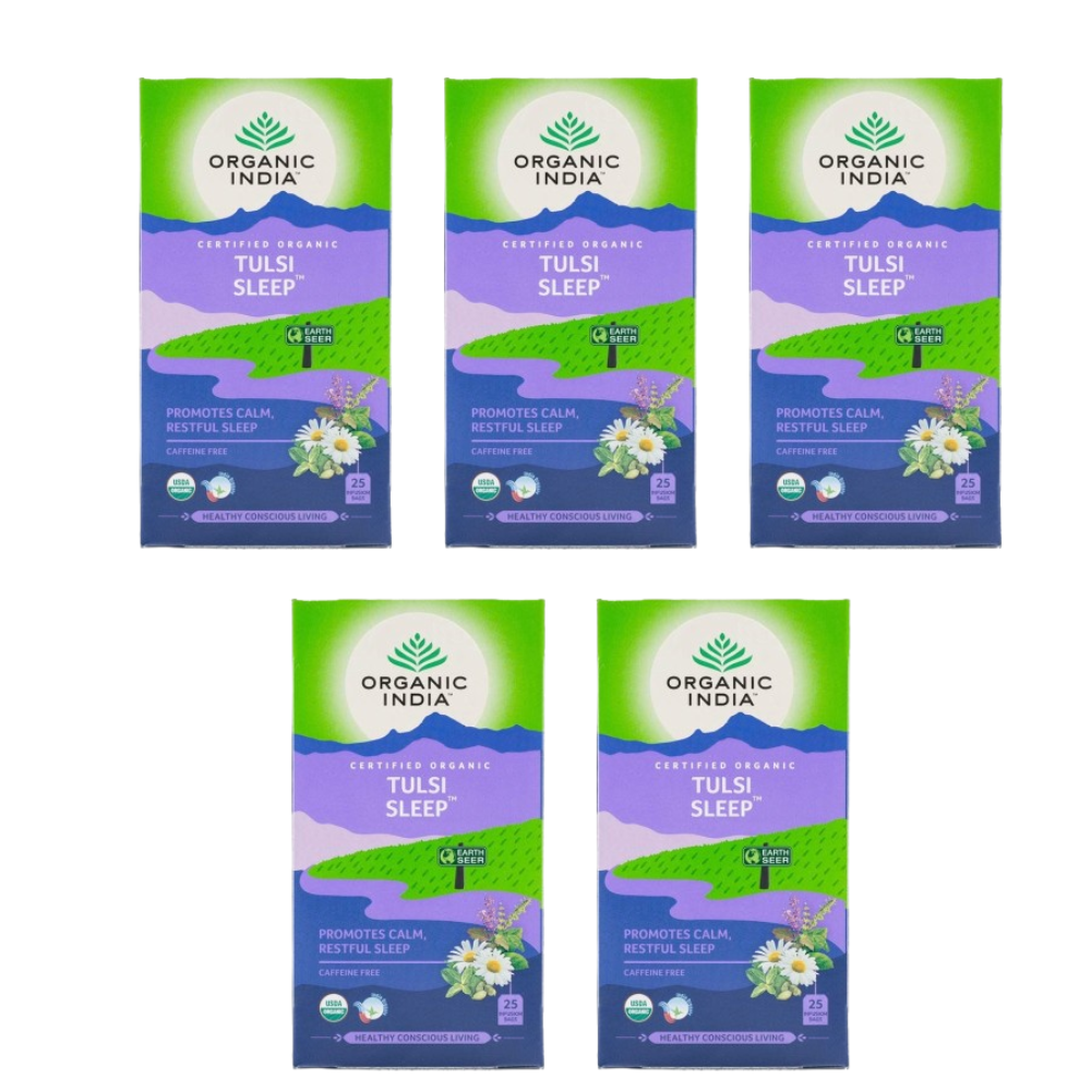 Organic India Tulsi Sleep Tea (25 Tea Bags) - Distacart