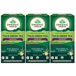 Thumbnail for Organic India Tulsi Green Tea Jasmine 25 Tea Bags - Distacart