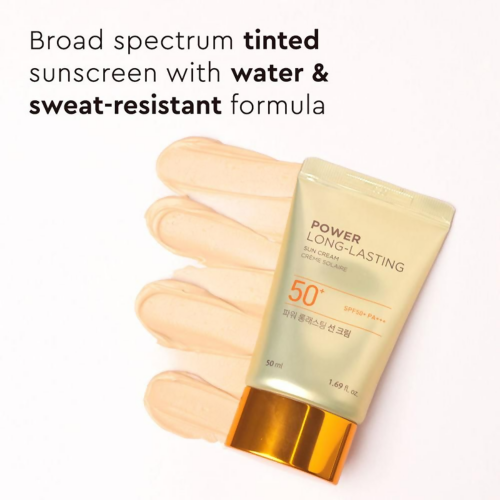 The Face Shop Power Long-Lasting SPF 50+ Pa+++ Tinted Sunscreen