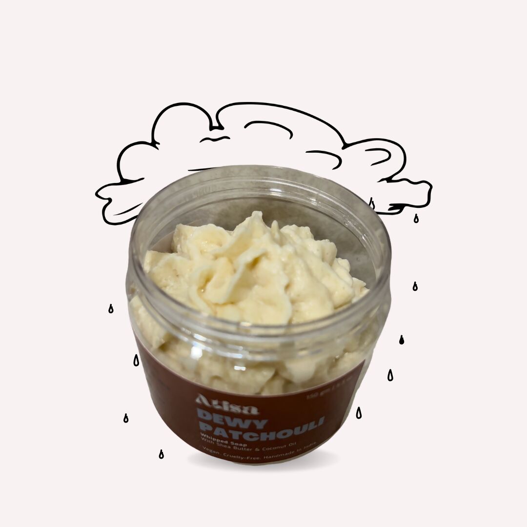 Atisa Dewy Patchouli Whipped Soap - Distacart