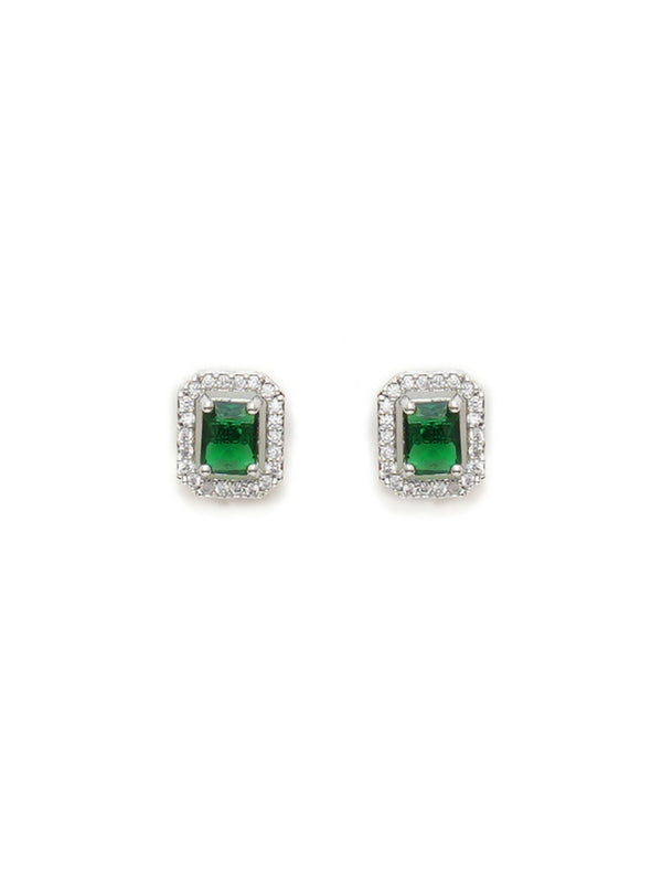stone stud (green) - Ruby Raang - Distacart