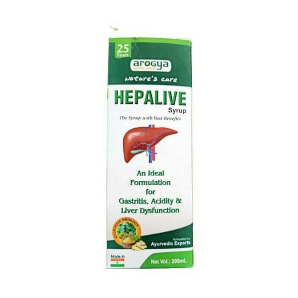 Arogya Hepalive Syrup - Distacart