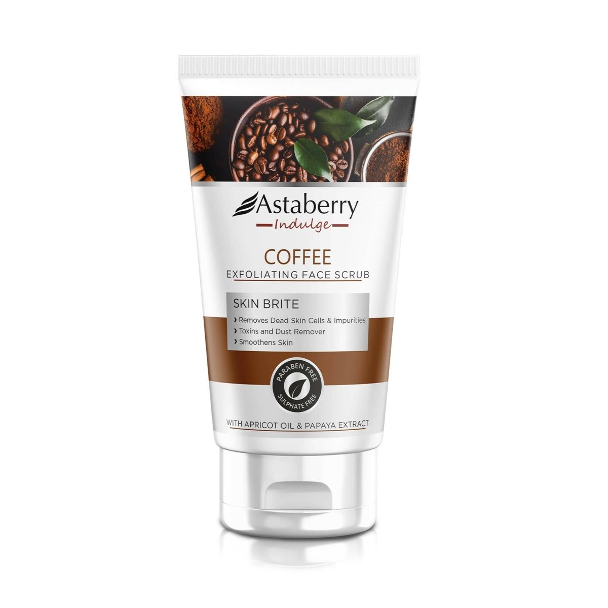 Astaberry Indulge Coffee Exfoliating Face Scrub - Distacart