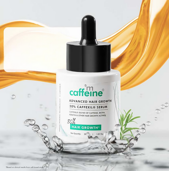 mCaffeine Advanced Hair Growth 20% Caffexil Hair Serum with Rosemary - Distacart