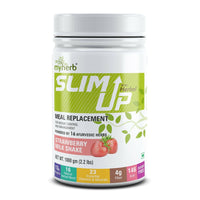 Thumbnail for Myherb Slim Up Meal Replacement Shake With 16 Natural Herbal Blend For Men & Women - Strawberry Milk Shake