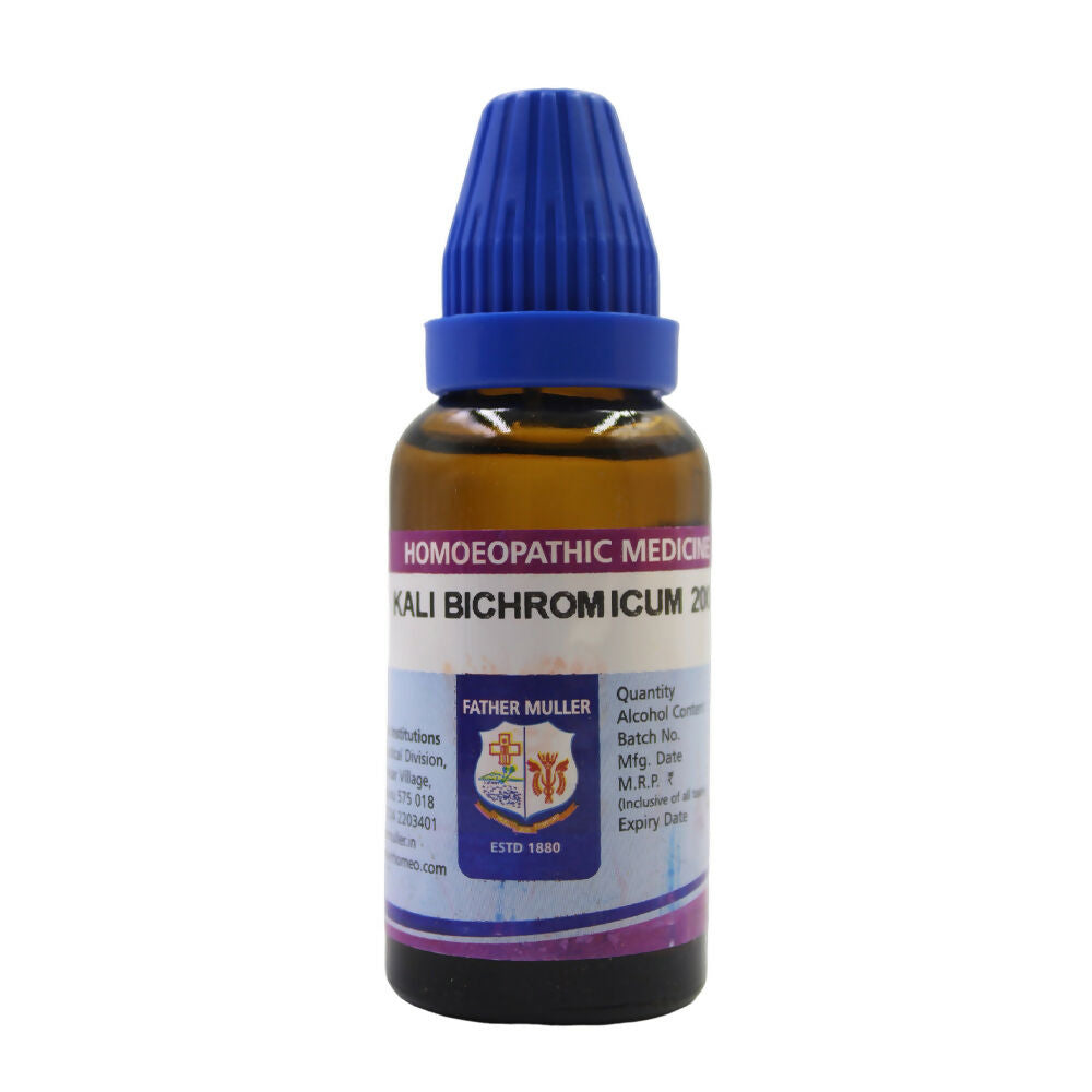 Father Muller Kalium Bichromicum Dilution - Distacart