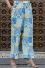 Thumbnail for Juniper Blue Ethnic Printed Kurta Set with Dupatta